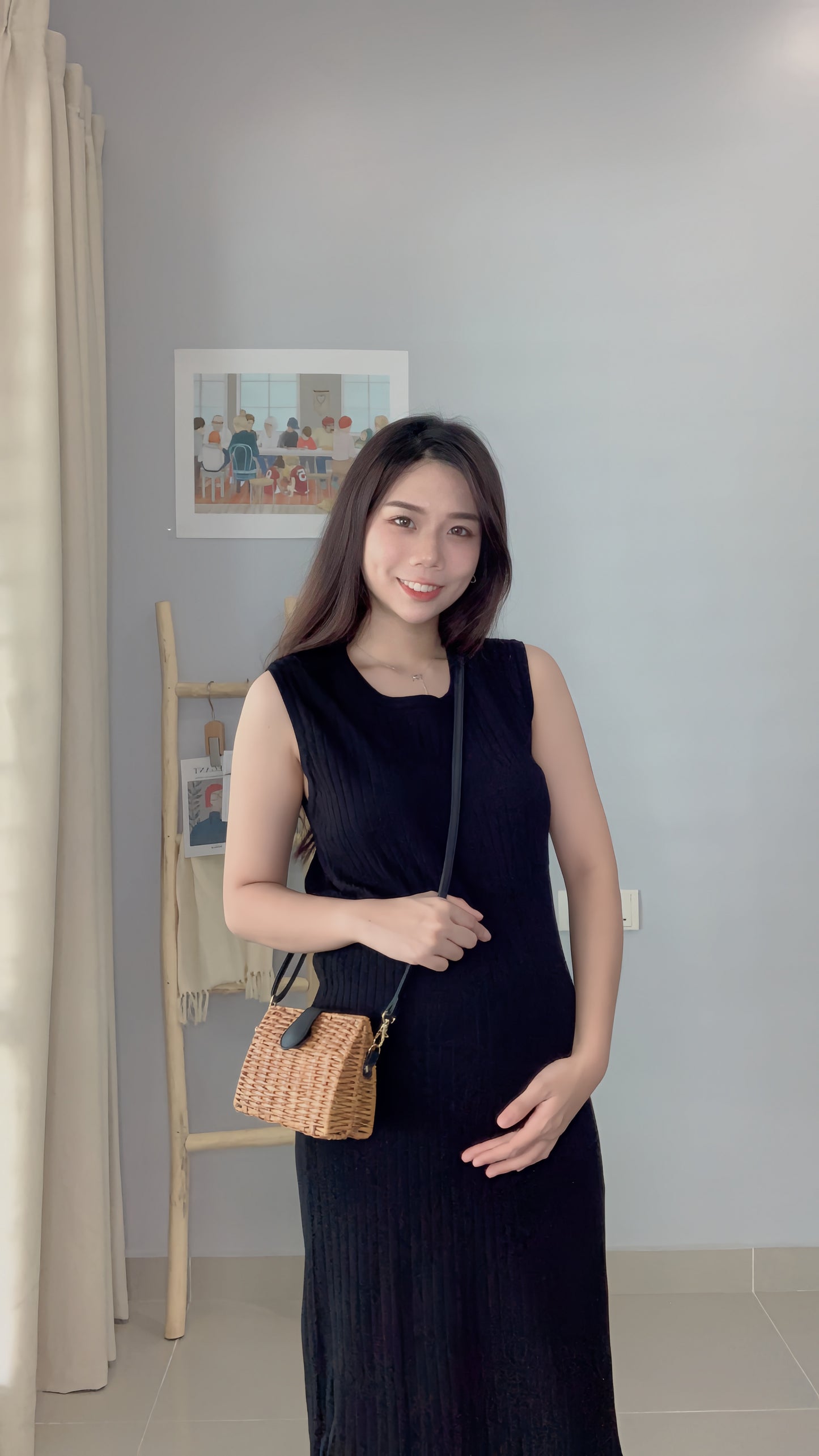 Luna-elle Sleeveless Knitted Dress