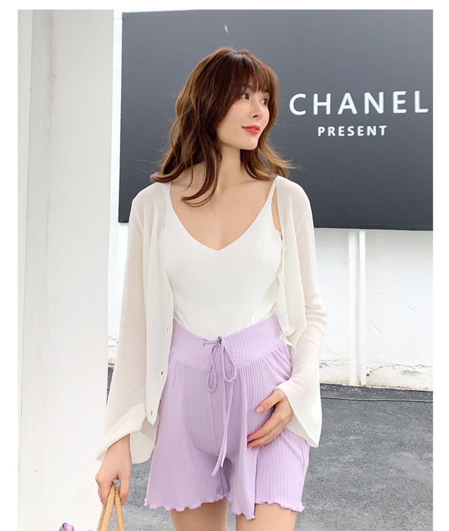 Pit Stripes Casual Maternity Short Pant
