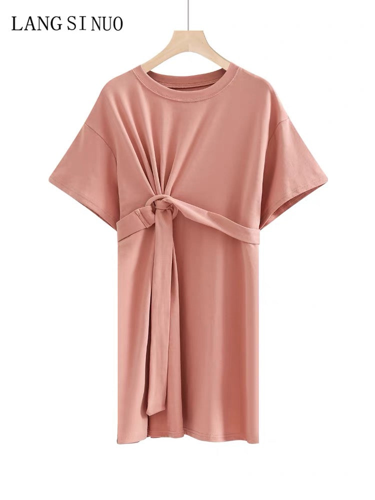 Lovince Polene Cotton Belted Dress