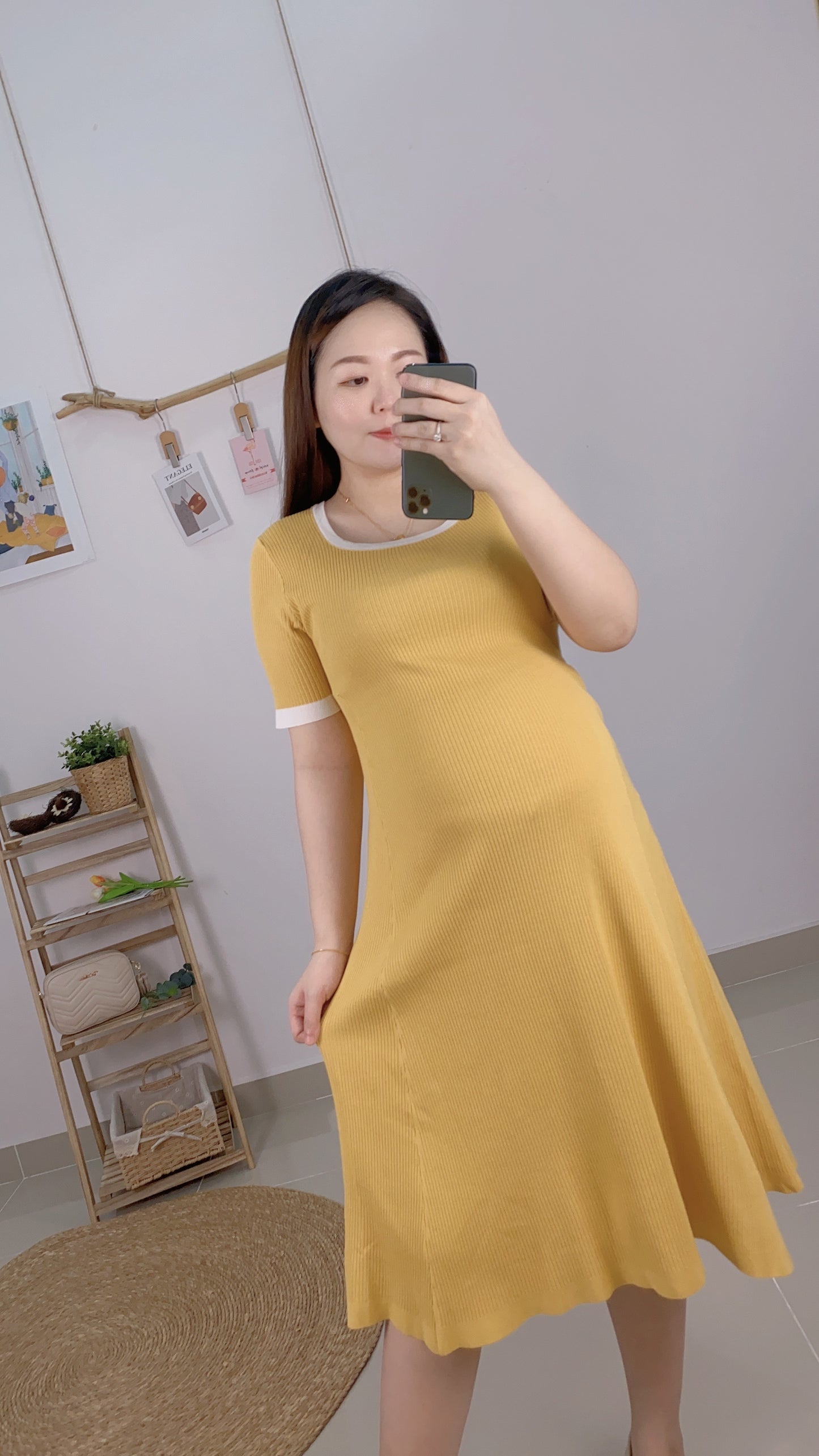 Eudora Stretchable Knitted Dress