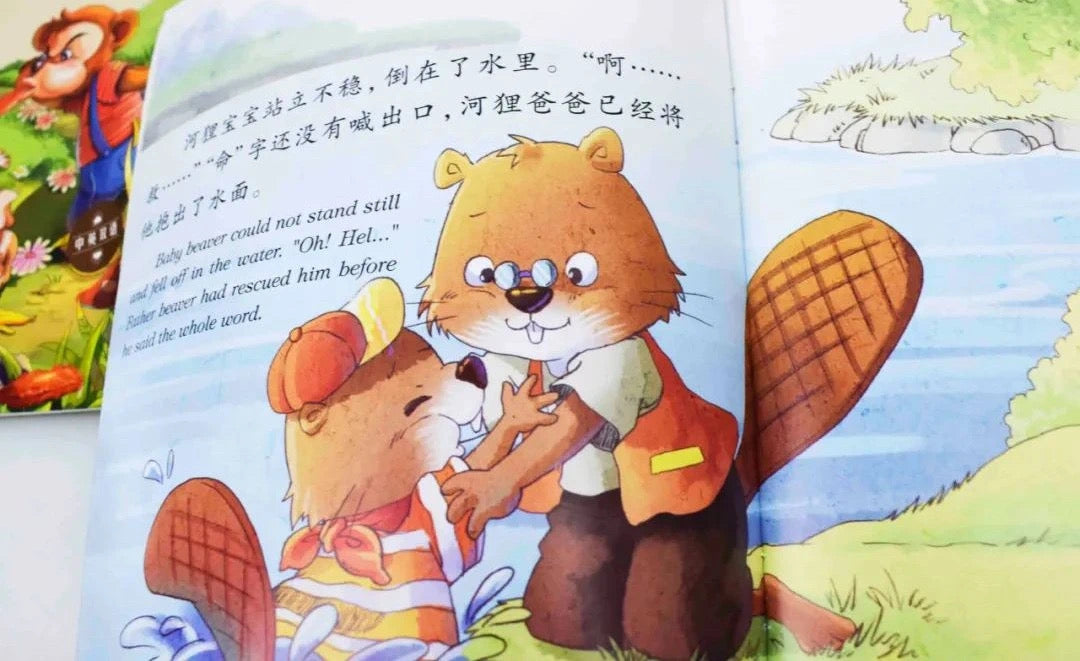 English & Chinese Education Story Book - 10 books