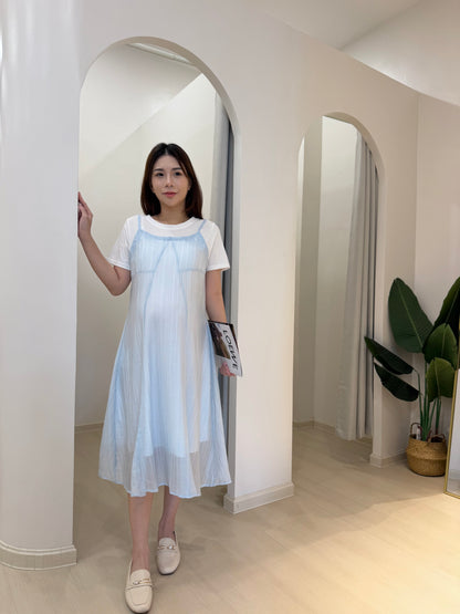 Adriana Two-Piece Look Layered Dress