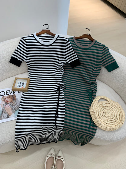 Kaelyn Stripe Knit Dress