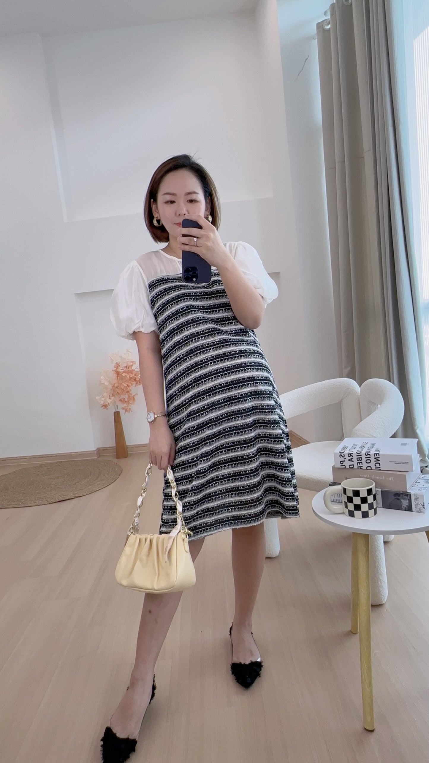 Leanne Stripes Loose Dress