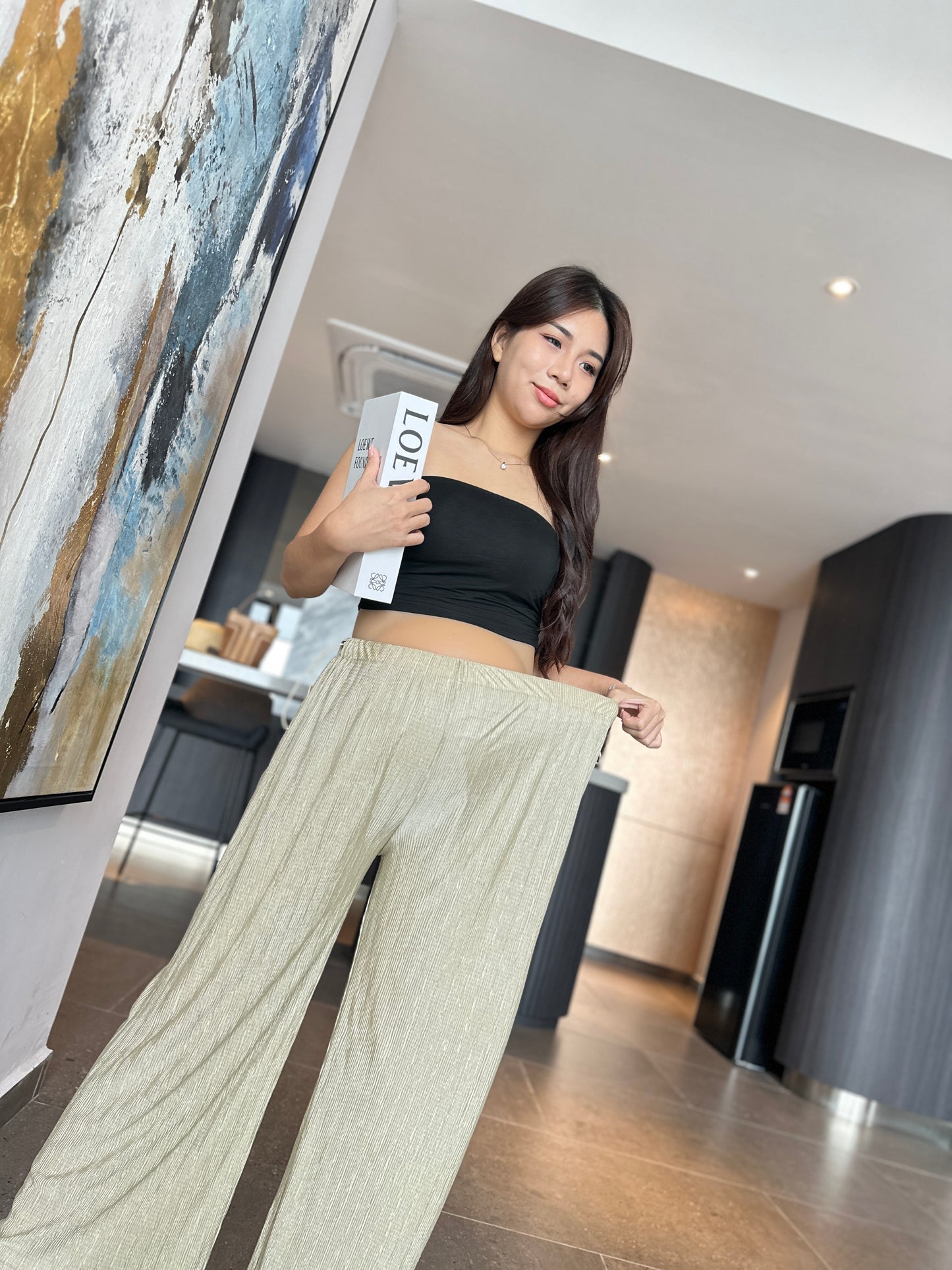 Masanon Sheer Long Pant