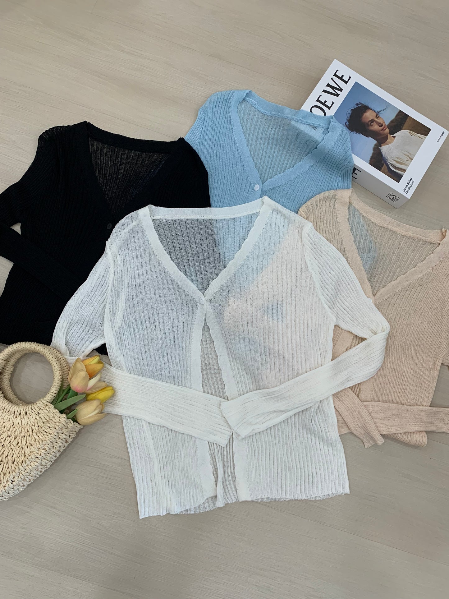 Felice Sheer Cardigan