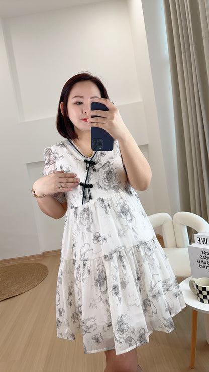 Ada Flare Cheongsam Dress