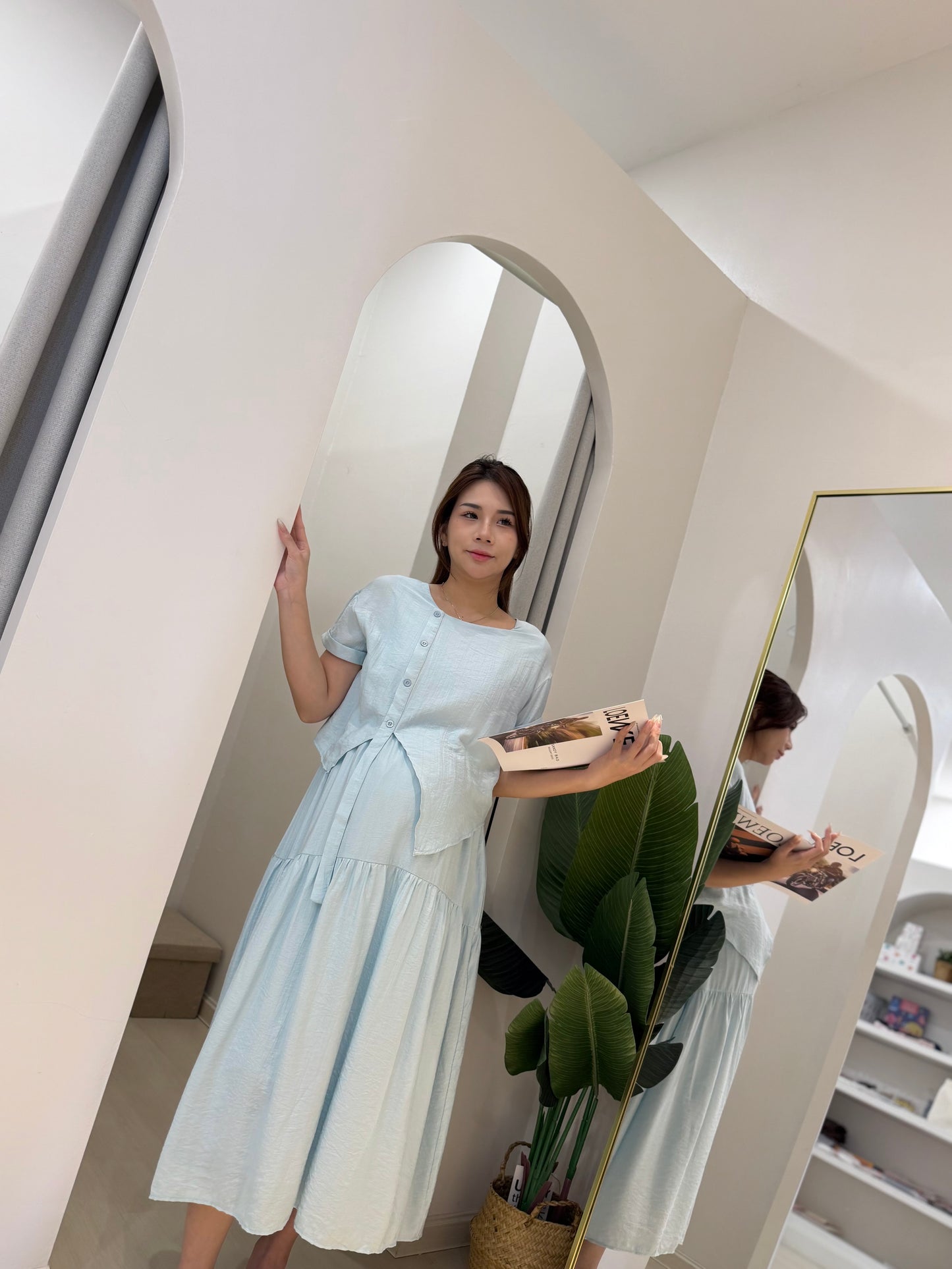 Elodie Soft Layered Dress