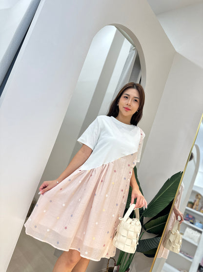 Lennis Glowy Loose Dress