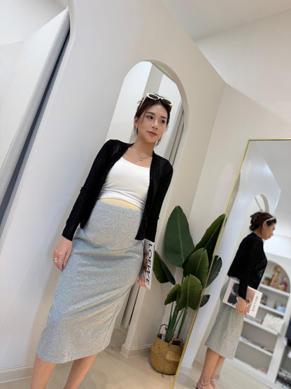 Solene Maternity Midi Skirt