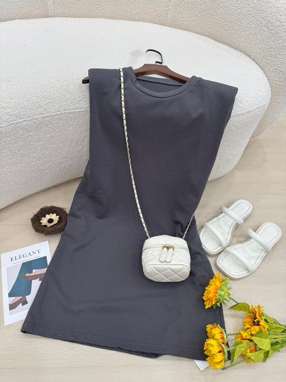 Eliah Sleeveless Cotton Dress