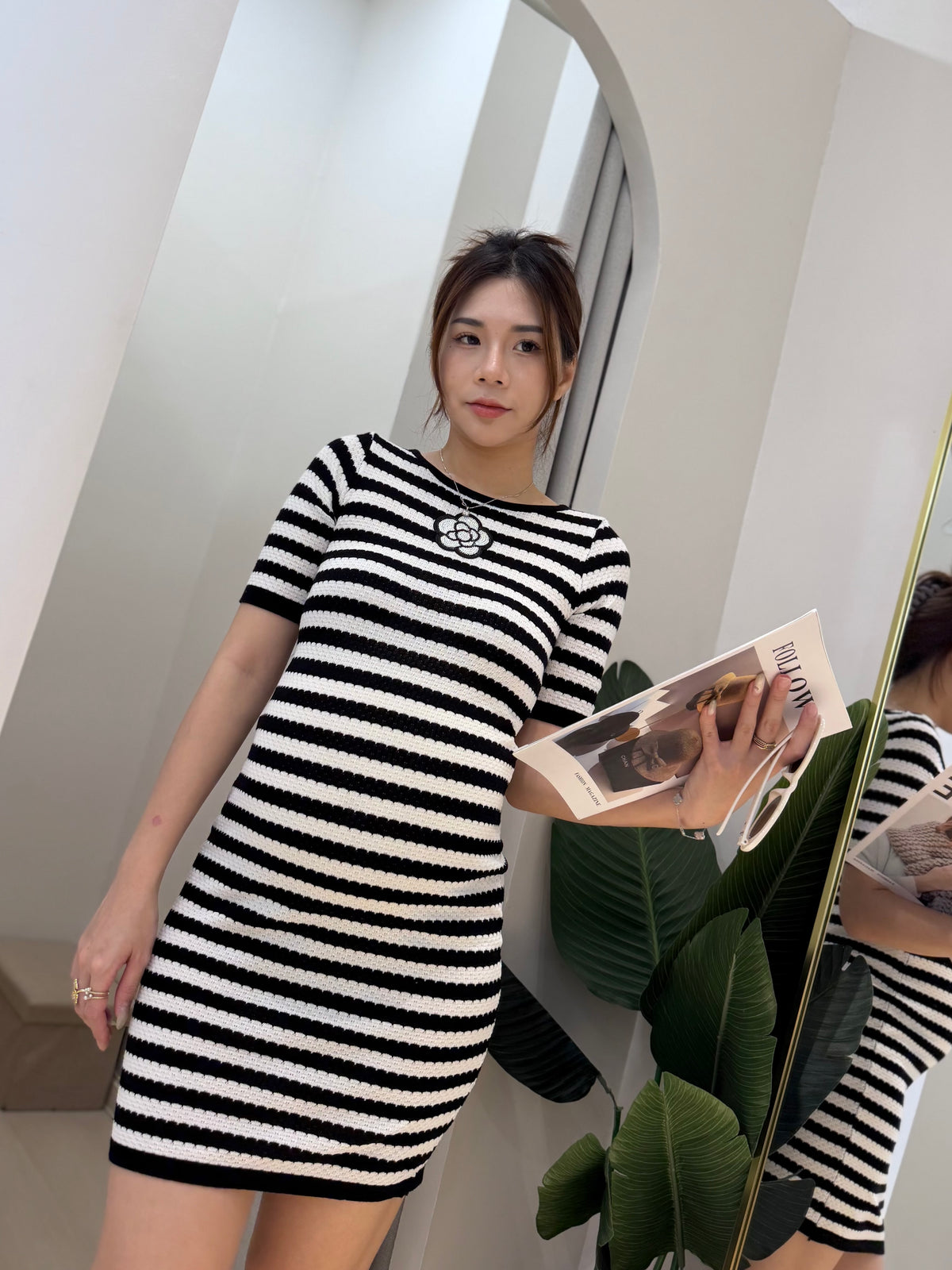 Kyra Knitted Knit Dress