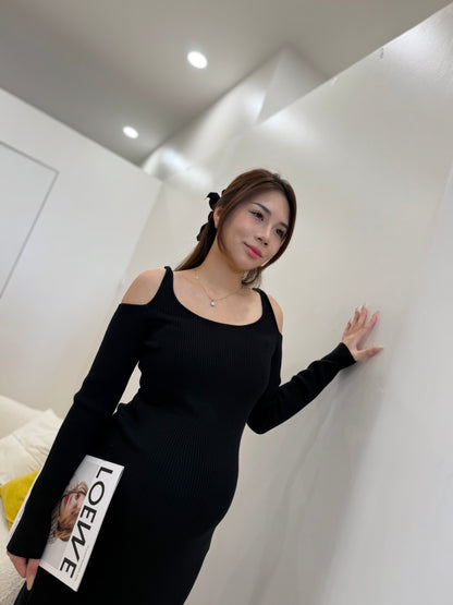 Hetty Knit Maxi Elegance Dress