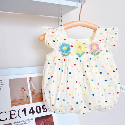 Polkadots Baby Romper