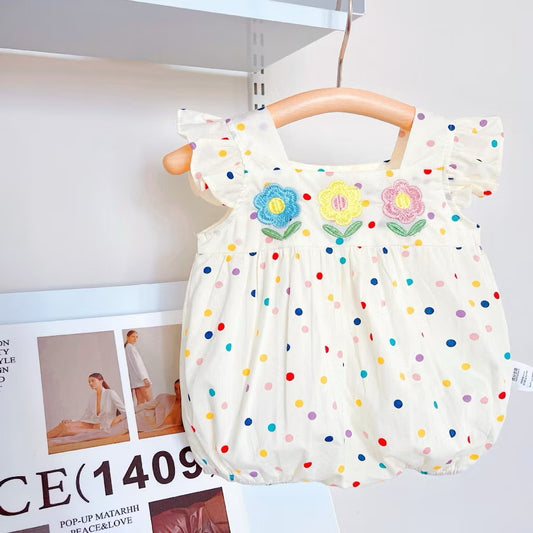 Polkadots Baby Romper