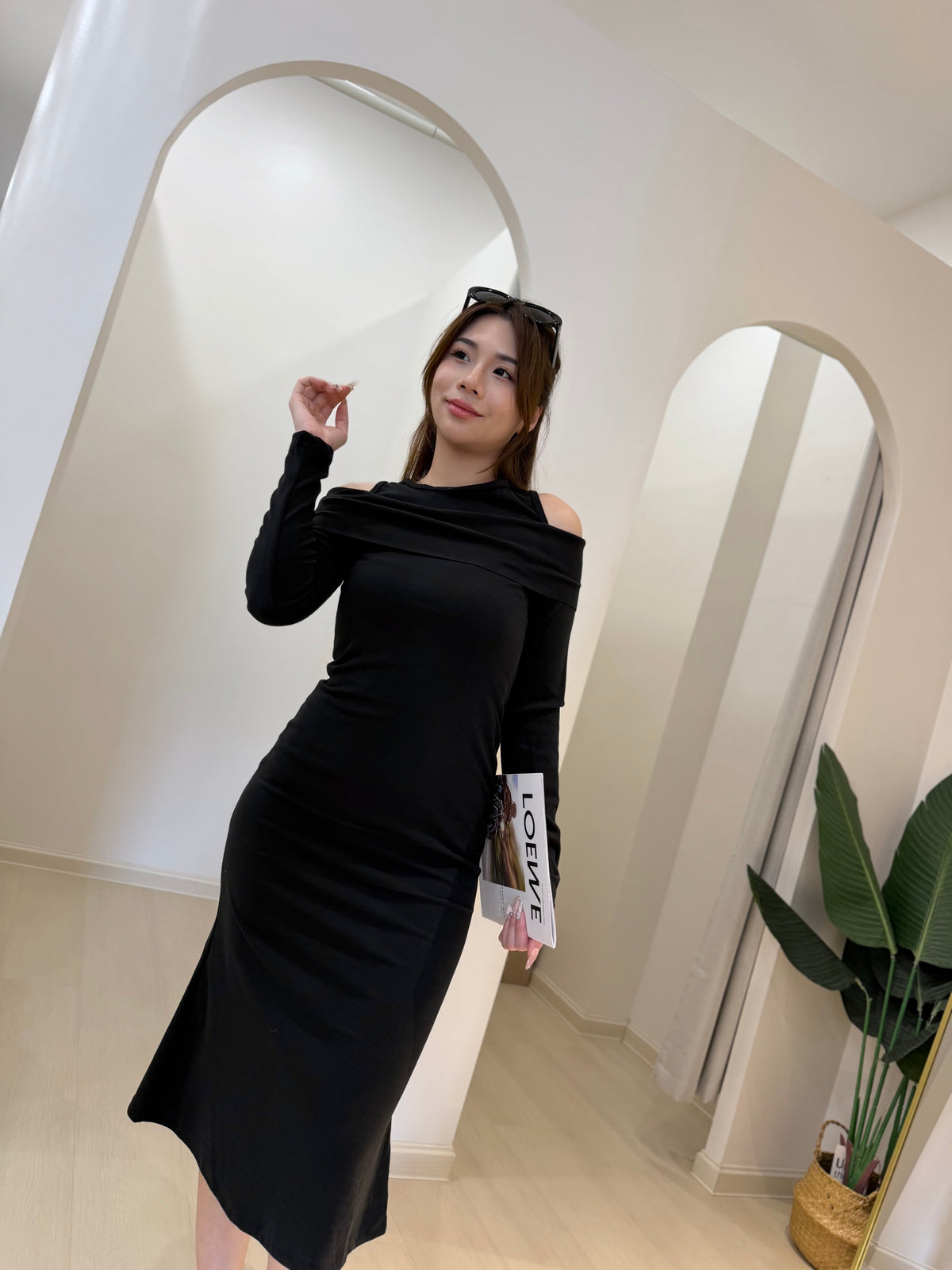 Ava Off-Shoulder Maxi Dress