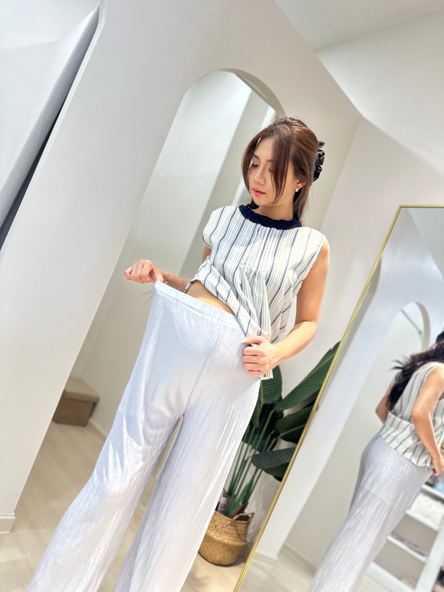 Masanon Sheer Long Pant
