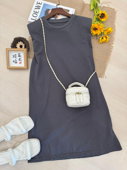 Eliah Sleeveless Cotton Dress