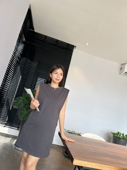 Eliah Sleeveless Cotton Dress