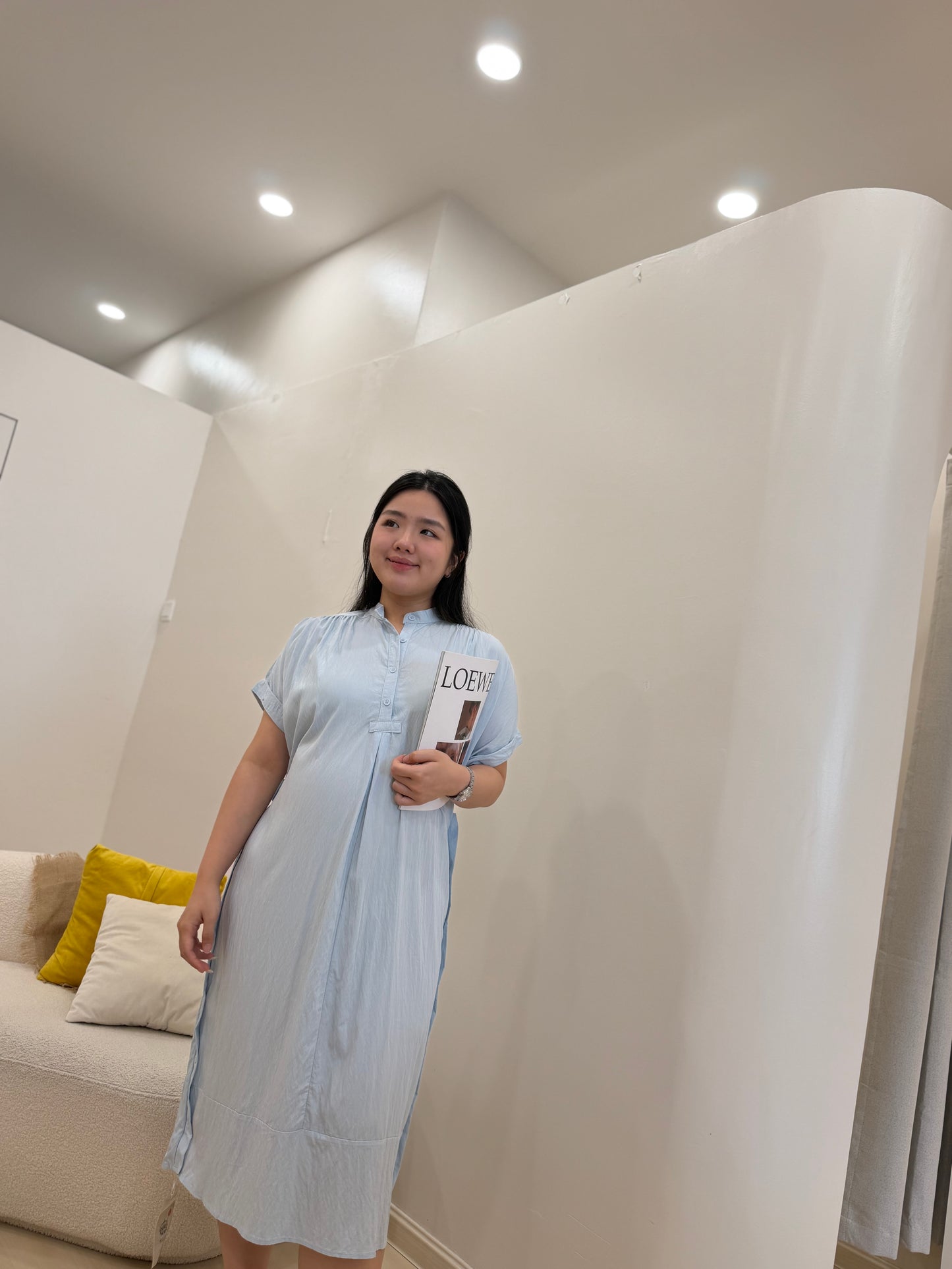 Uma Ice Silk Cotton Dress