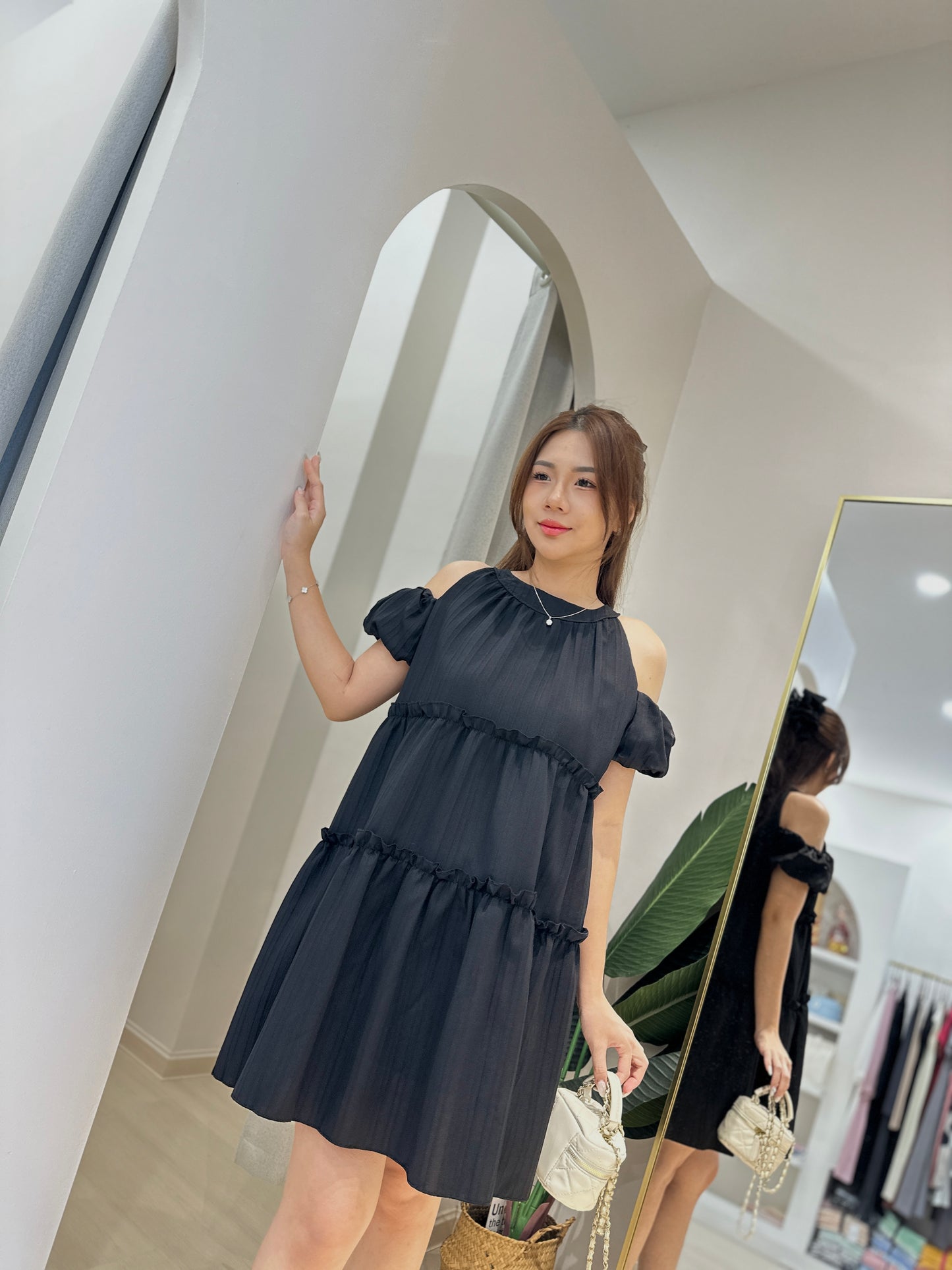 Adelle Cold Shoulder Dress