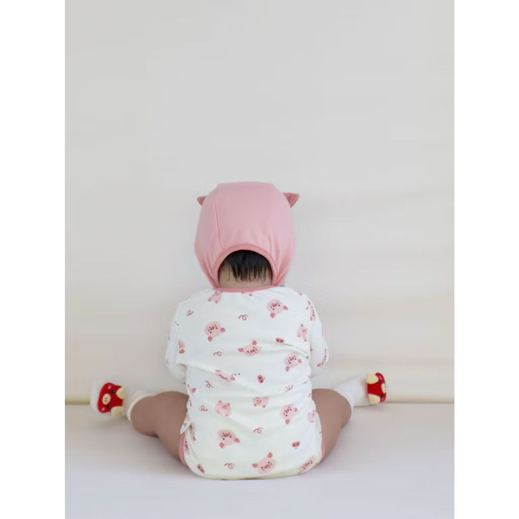 Piggy Romper With Hat