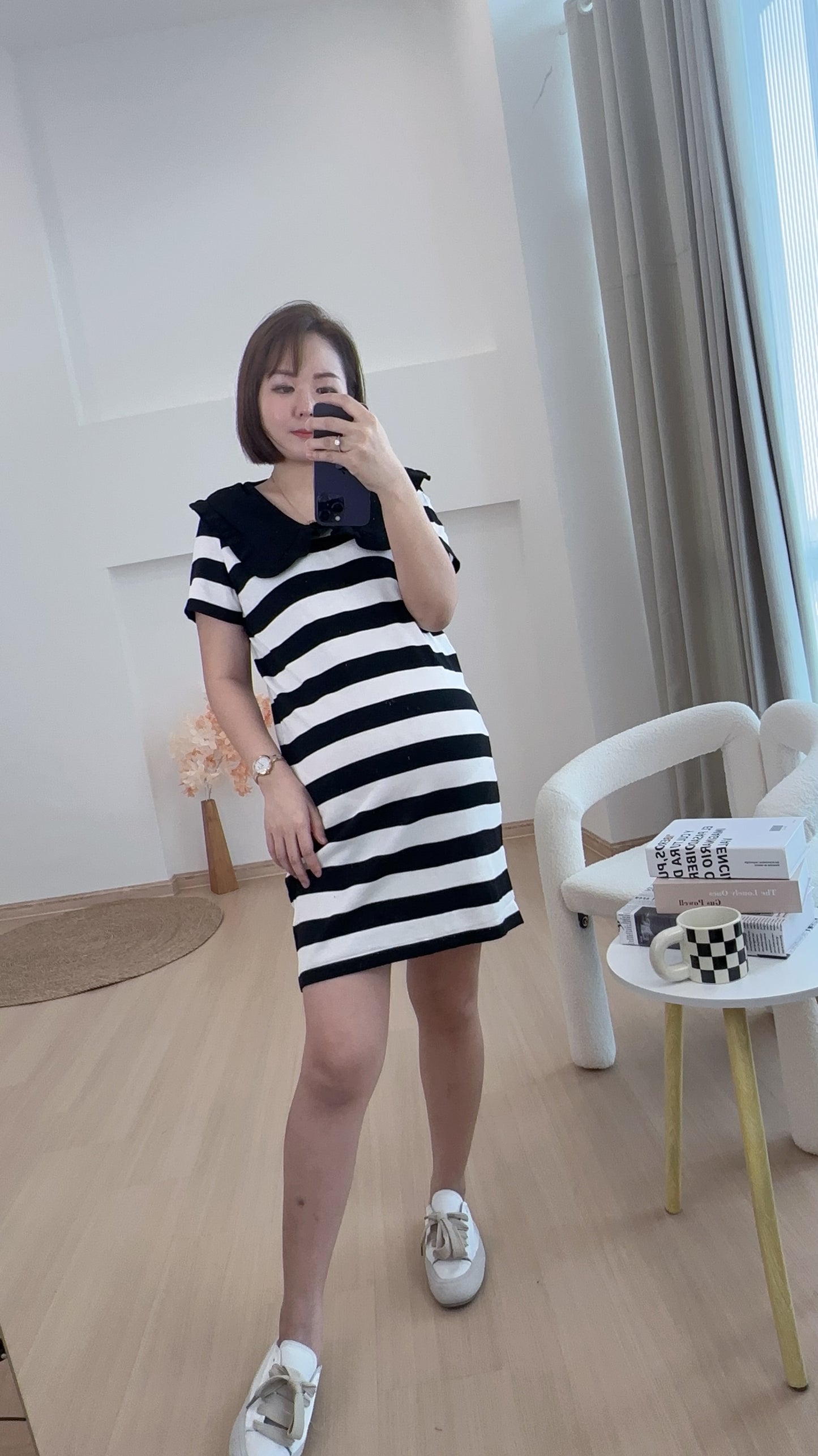 Carla Stripes Knits Dress