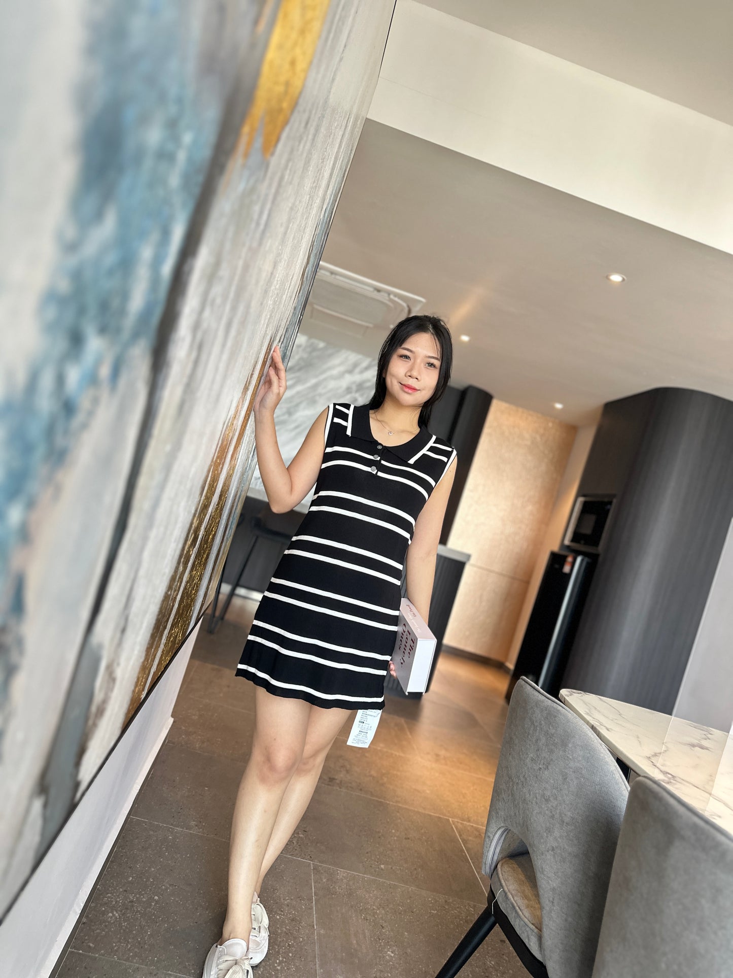Finch Knits Sleeveless Dress