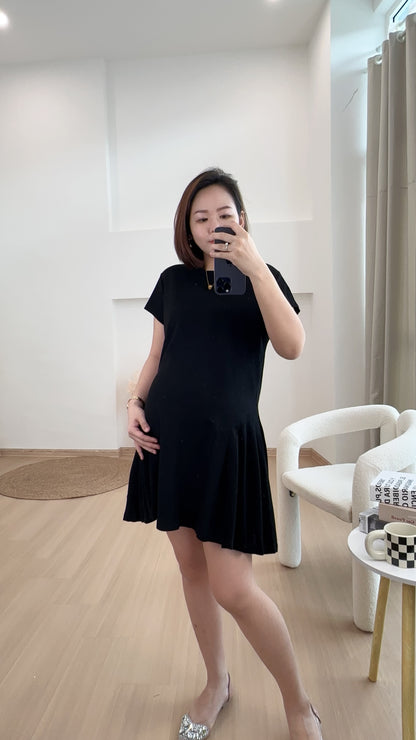 Janus Basic Cotton Flare Dress