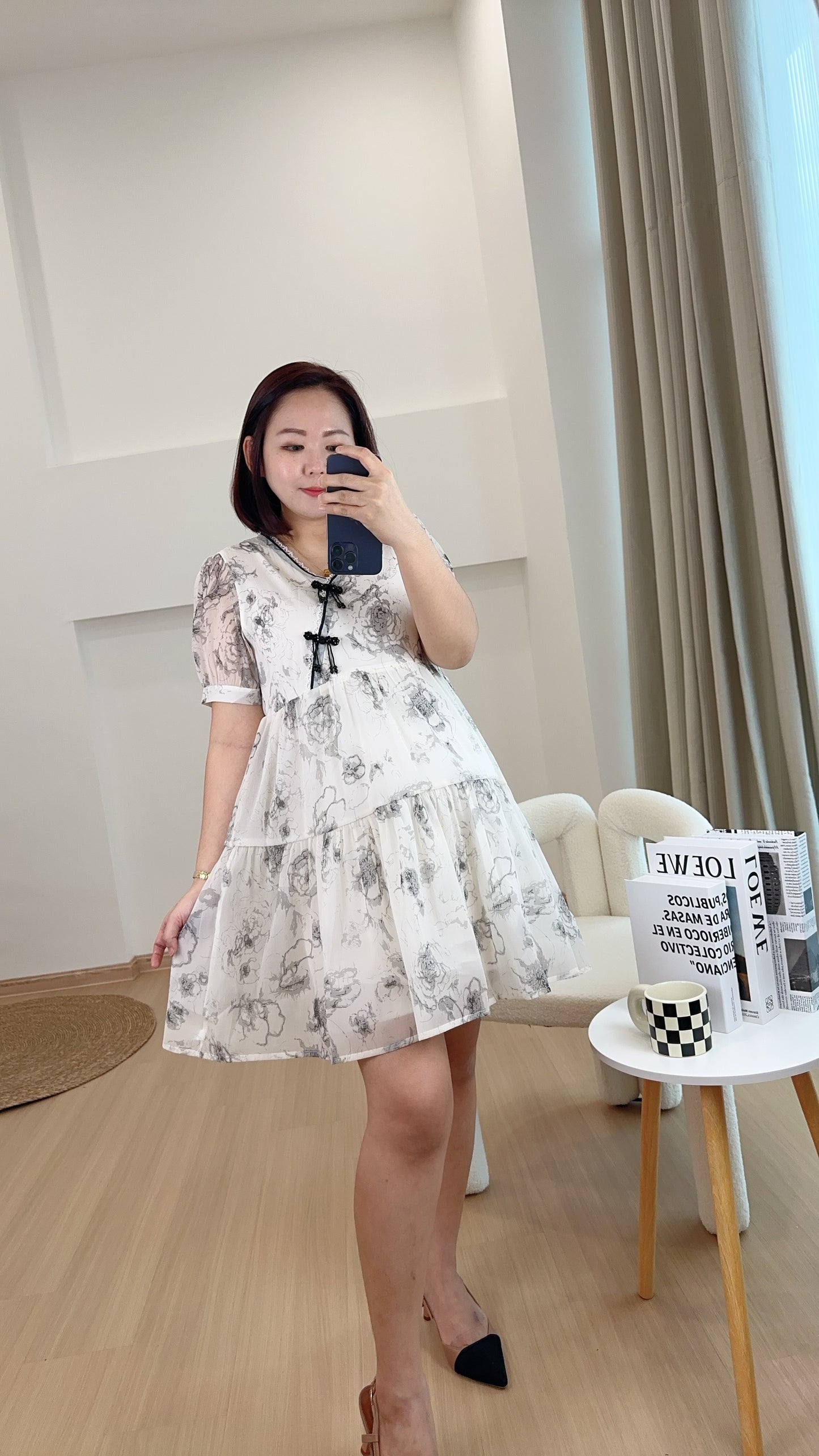 Ada Flare Cheongsam Dress