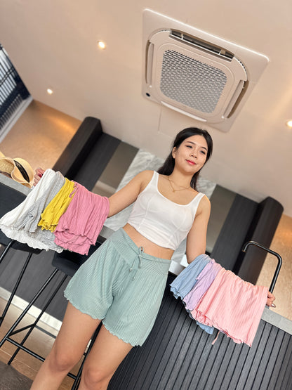 Pit Stripes Casual Maternity Short Pant