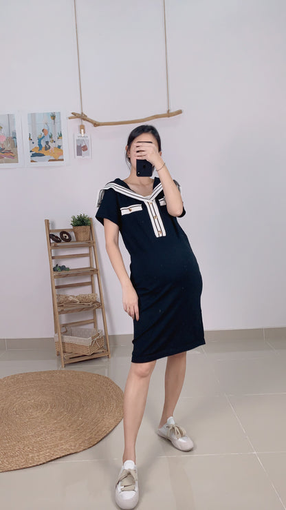 Hera Sailor-Stretch Knits Dress