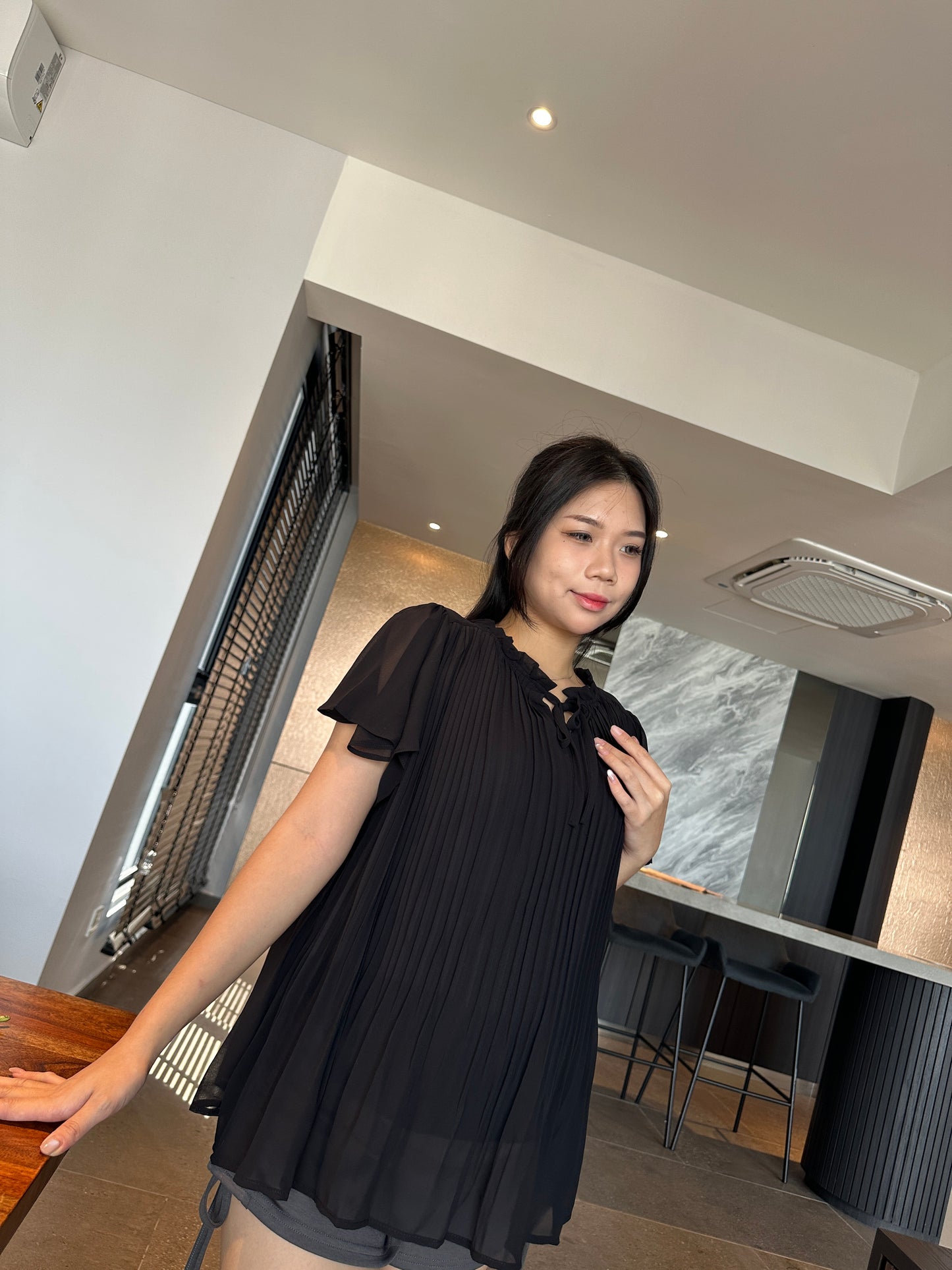 Miiya Sleeved Top