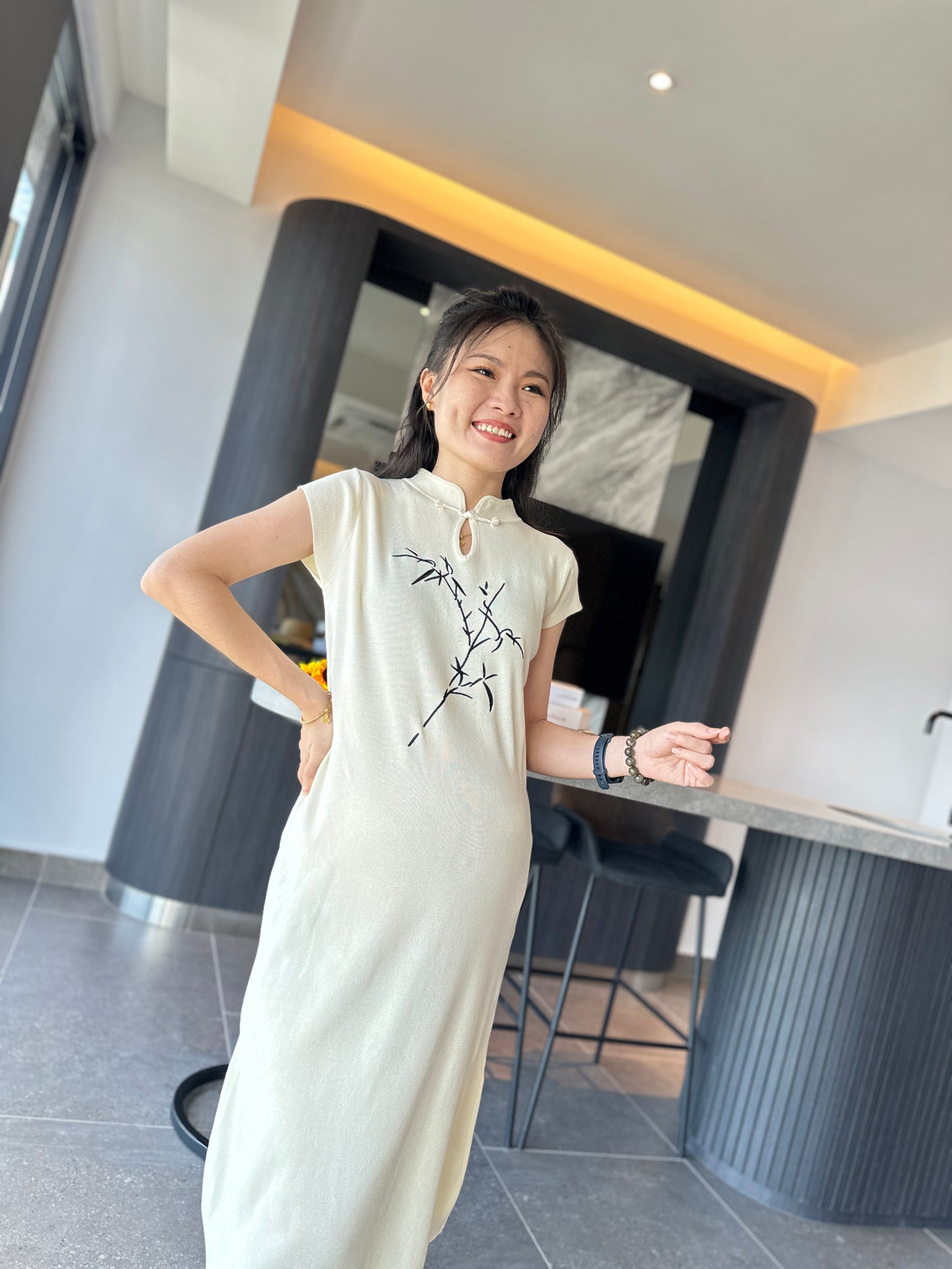 Milliy Cheongsam Dress