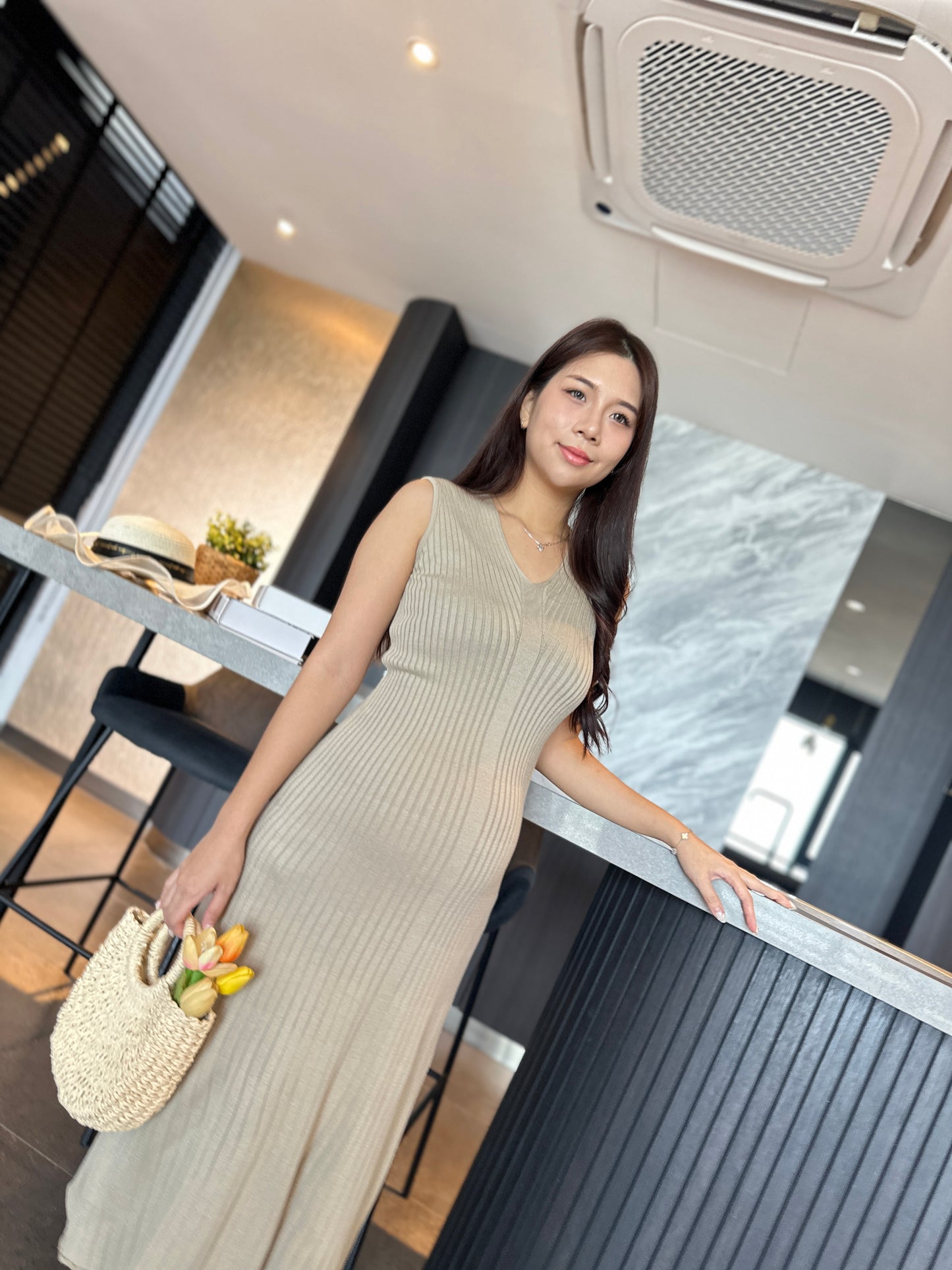 Elsy Knits Long Dress