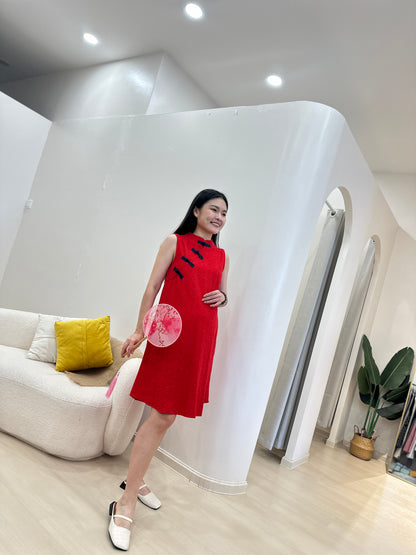 Feliny Red Cheongsam