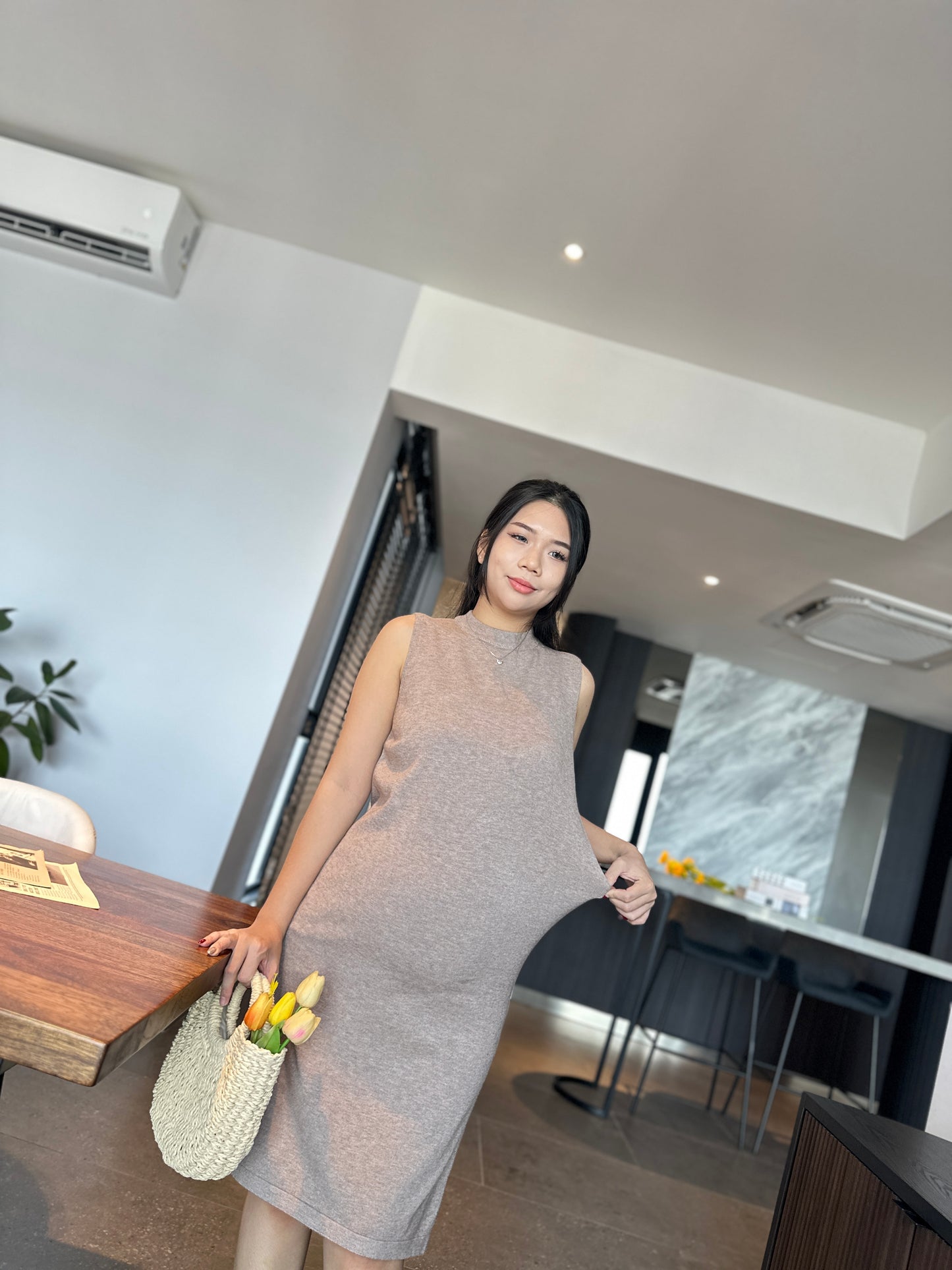 Ketty Sleeveless Knitted Knits