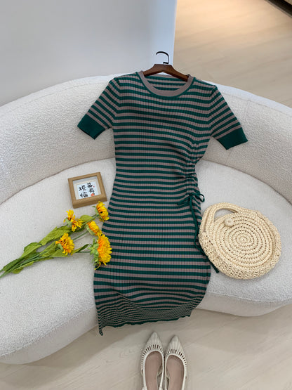 Kaelyn Stripe Knit Dress