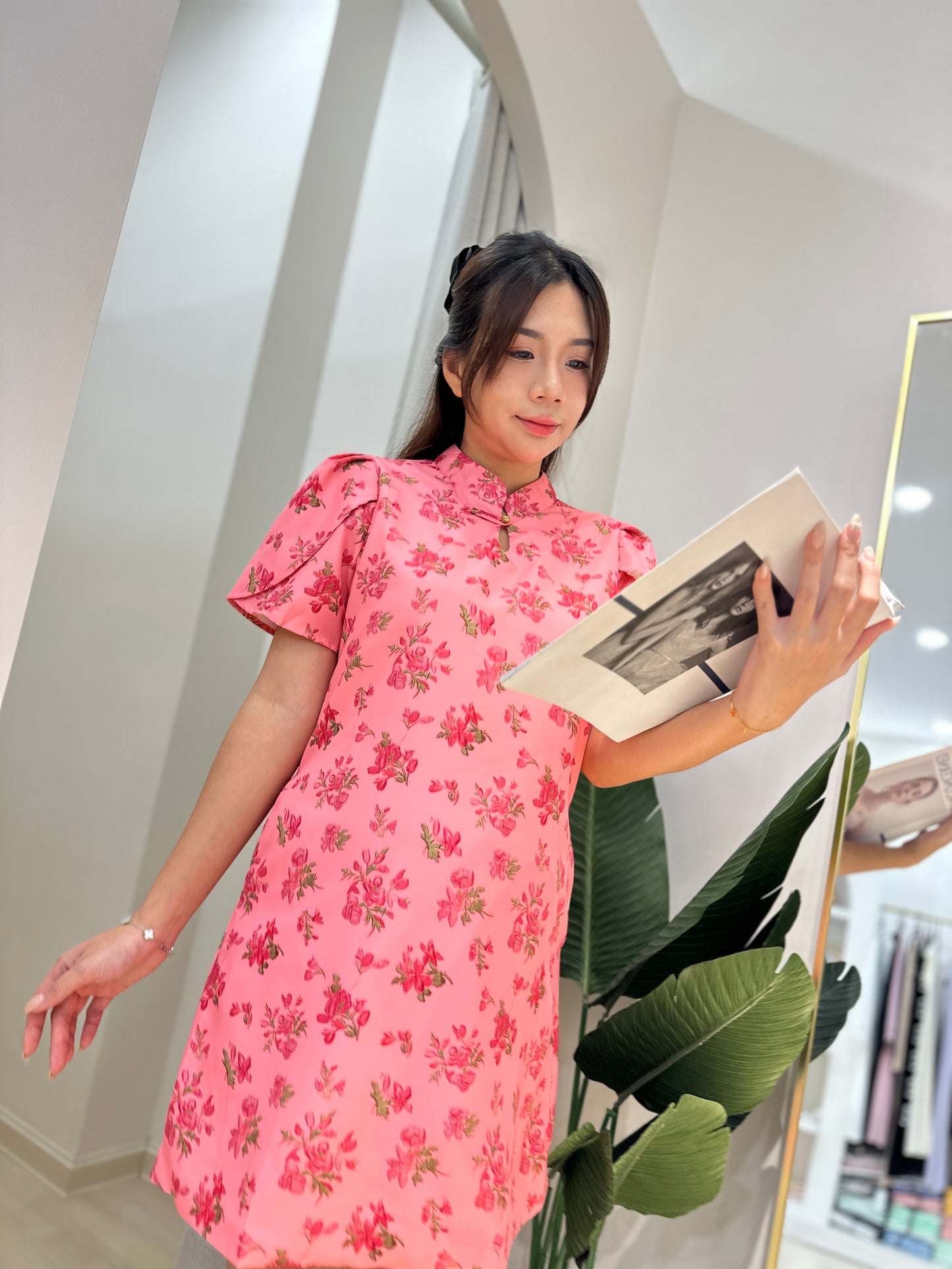 Cellin Floral Cheongsam