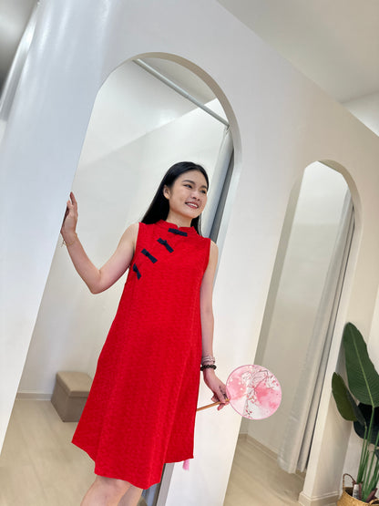 Feliny Red Cheongsam