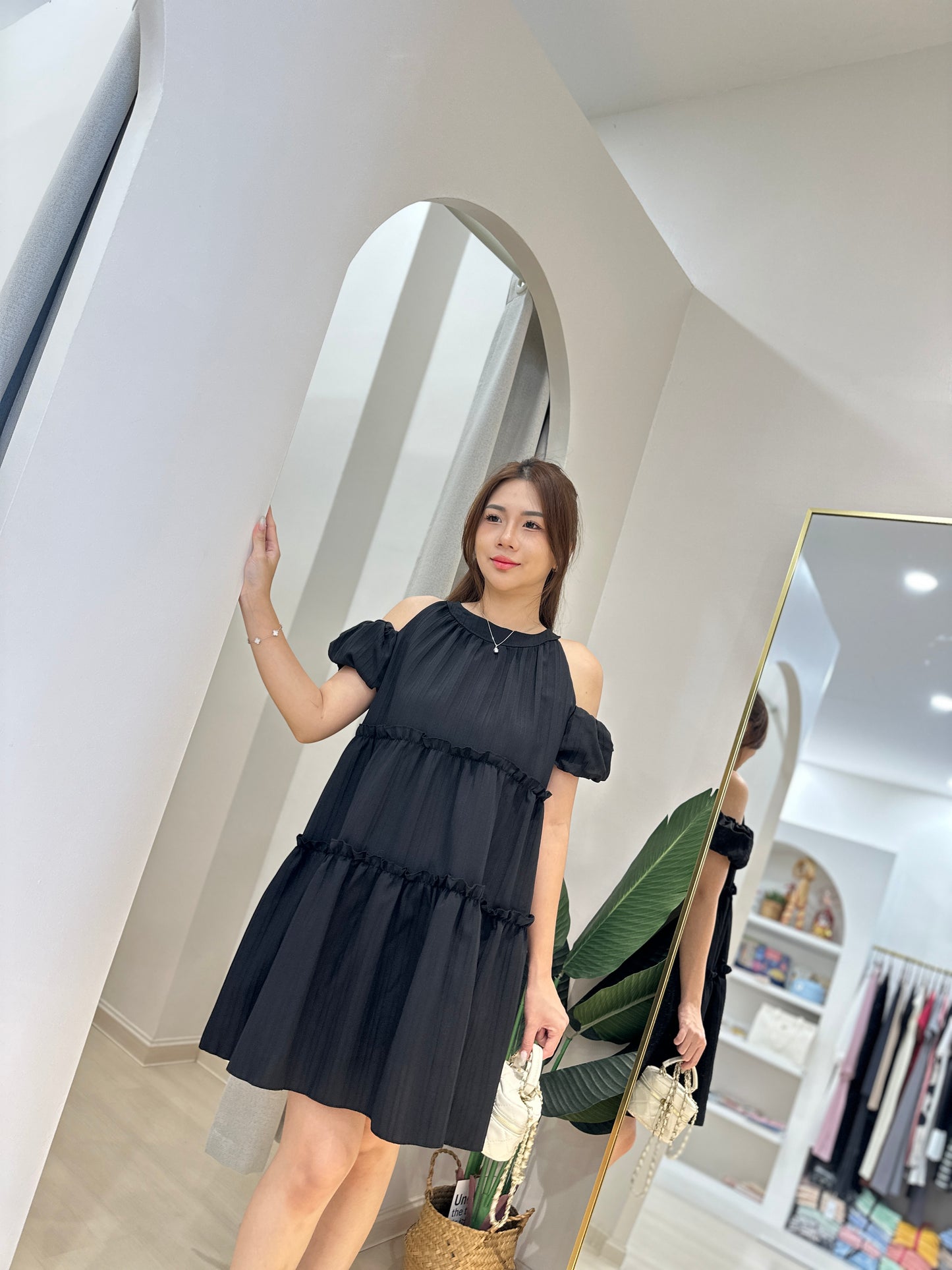 Adelle Cold Shoulder Dress