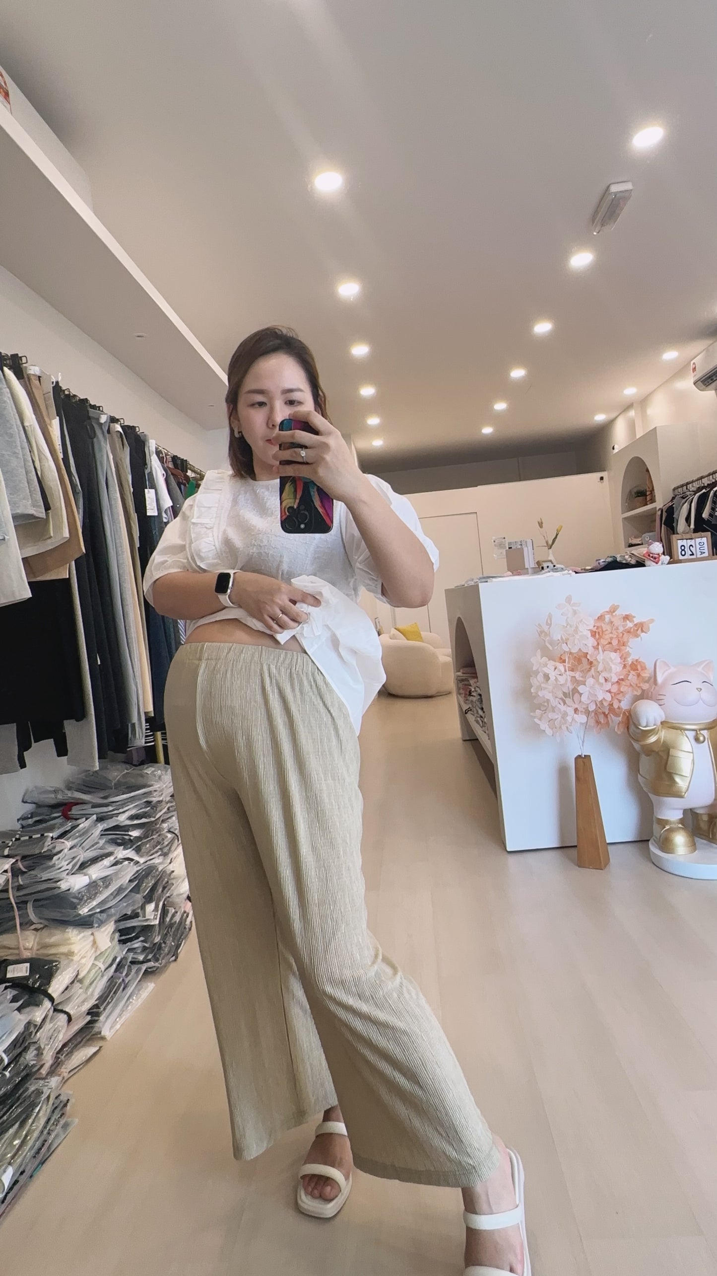 Masanon Sheer Long Pant