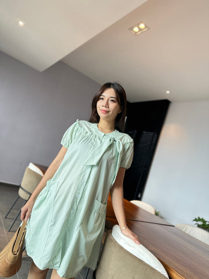 Ziva Stripes Loose Dress