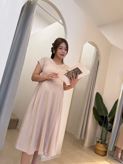 Caelyn Luxe Cotton Flow Dress