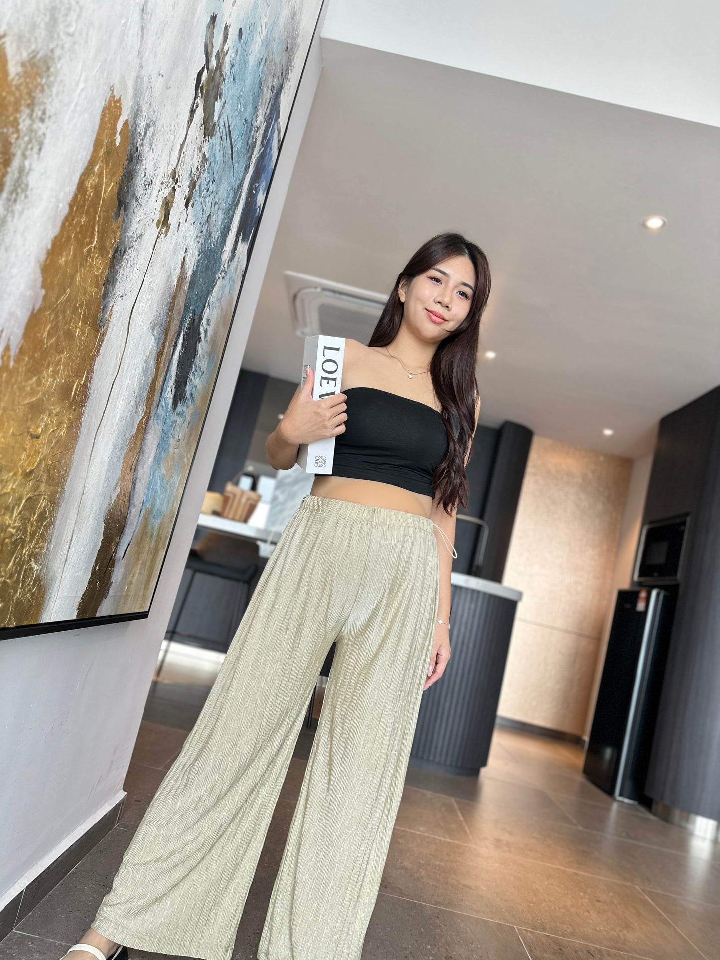 Masanon Sheer Long Pant