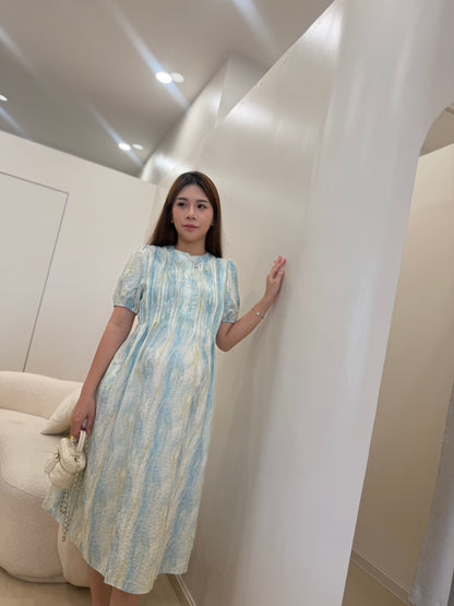 Ellis Airy Flow Chiffon Maxi Dress