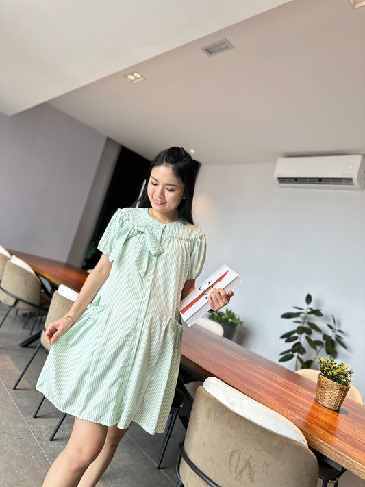 Ziva Stripes Loose Dress