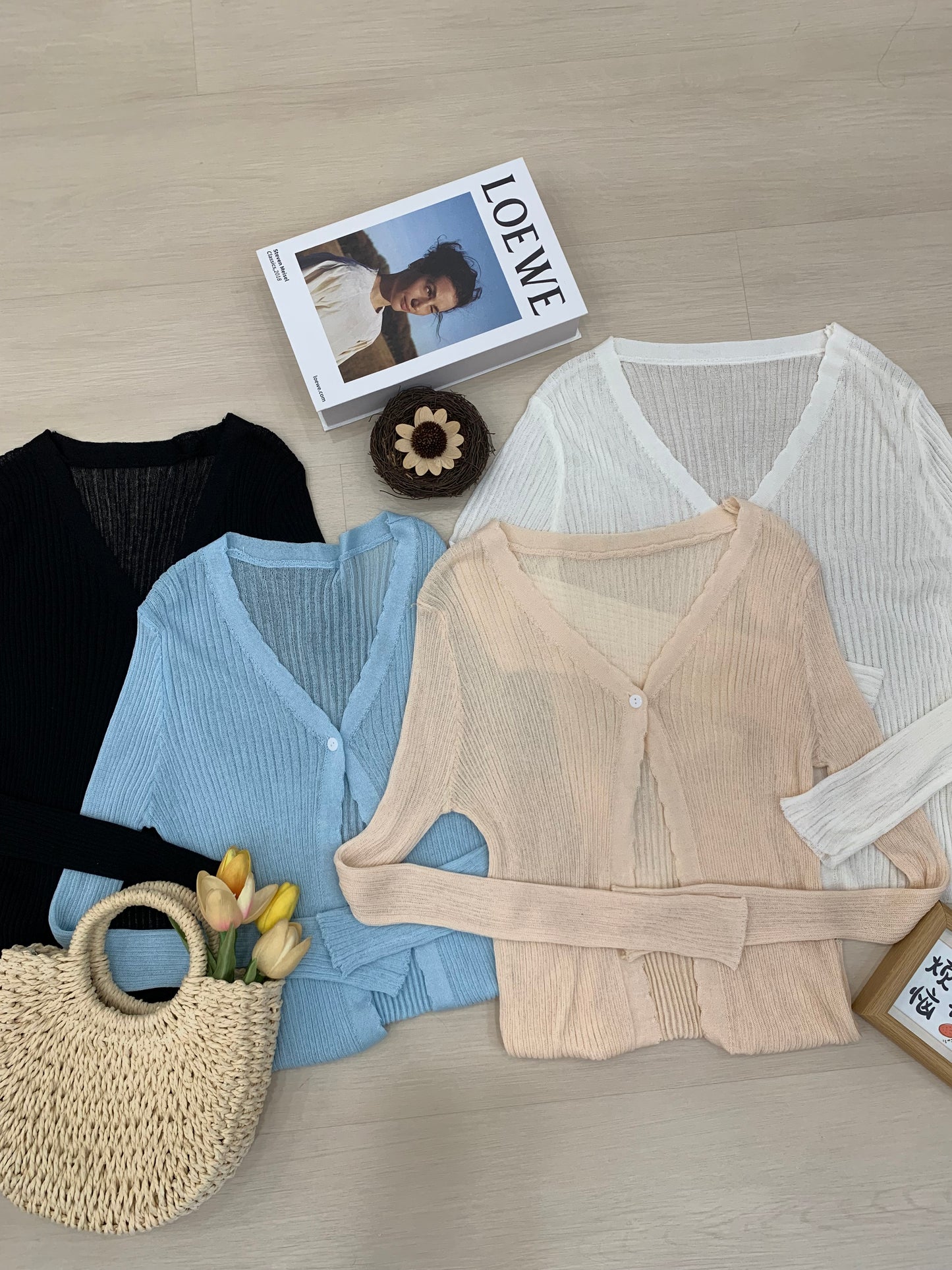 Felice Sheer Cardigan