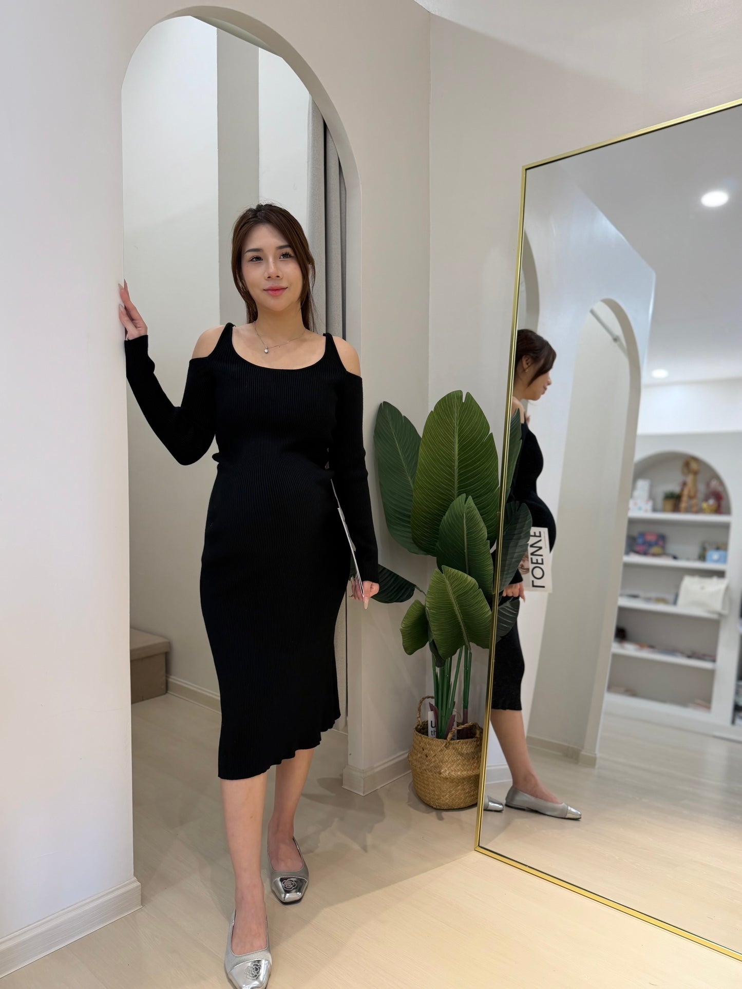 Hetty Knit Maxi Elegance Dress