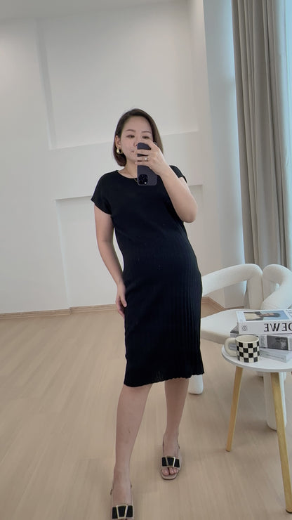 Heyya Knitted Knits Maternity Dress